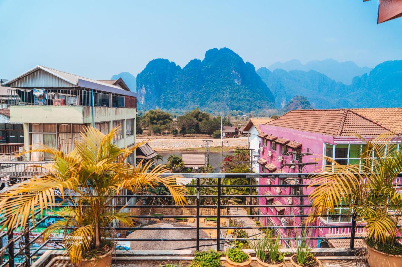 Vang Vieng Sunset Guesthouse & Restaurant Экстерьер фото